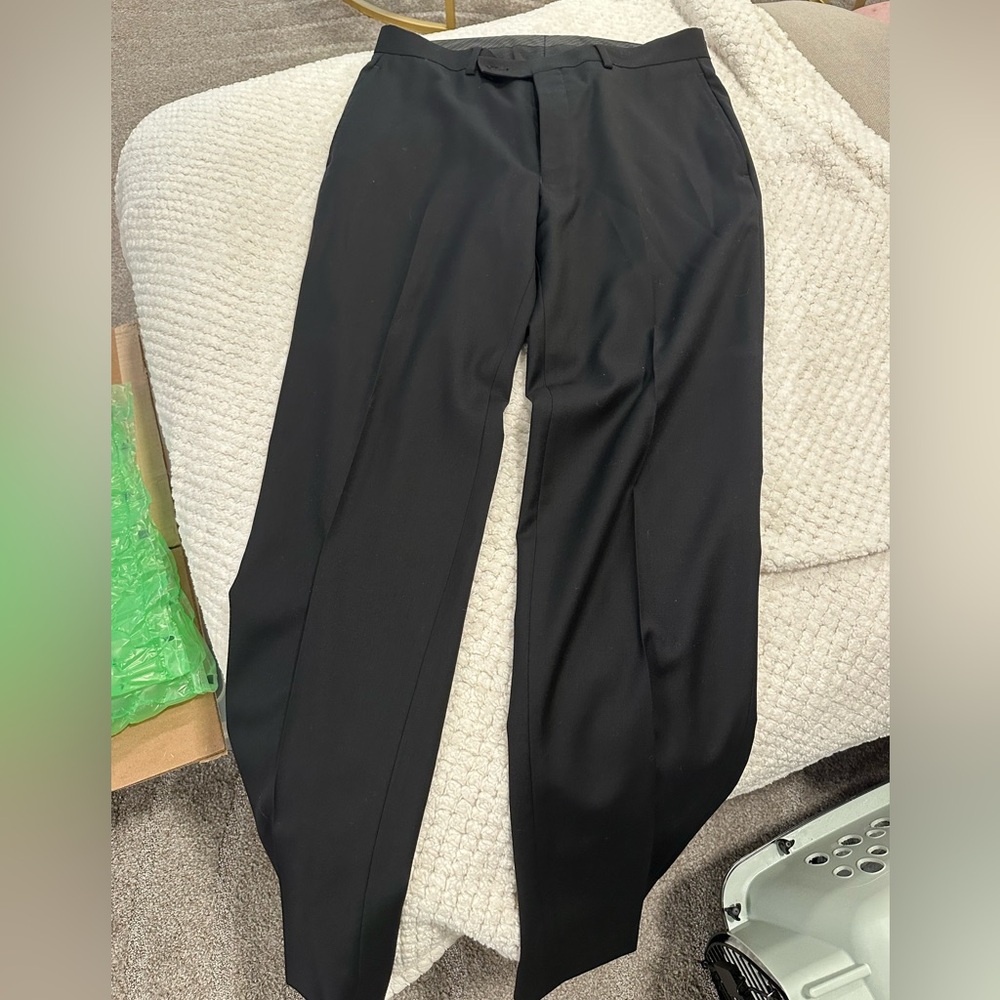 Calvin Klein Men's Classic Black Dress Pants